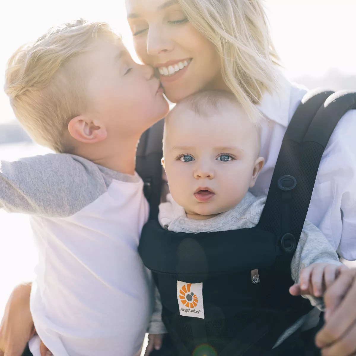 Ergobaby Omni 360 Cool Air Mesh All Carry Positions Baby Carrier - Black