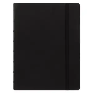 REDIFORM Notebook College Rule Black Cover 8 1/4 x 5 13/16 112 Sheets/Pad B115007U
