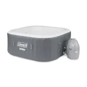 Coleman SaluSpa 4 Person Inflatable Outdoor Hot Tub & 2 Intex Inflatable Seats