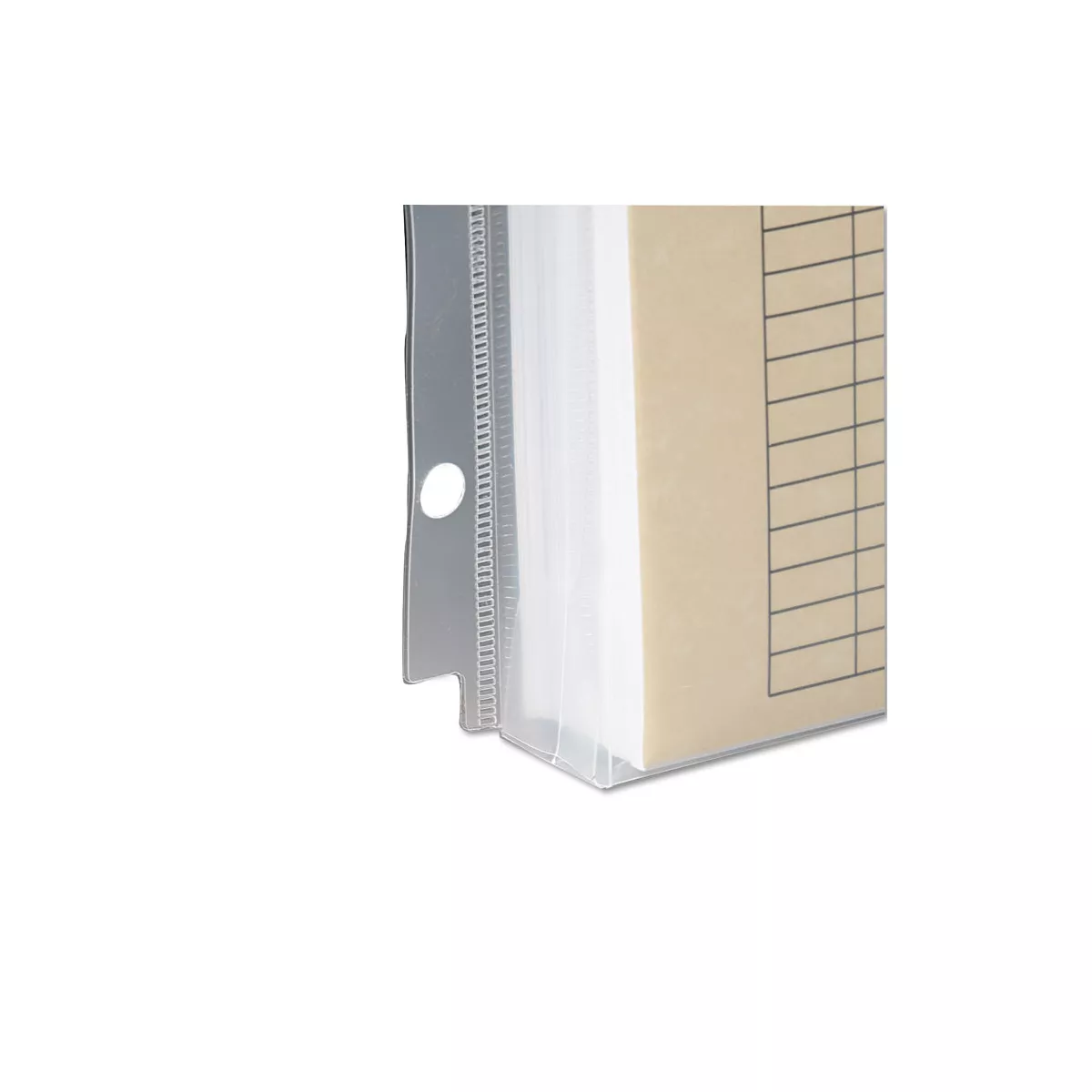 Smead Poly Ring Binder Pockets 9 x 11-1/2 Clear 3/Pack 89500
