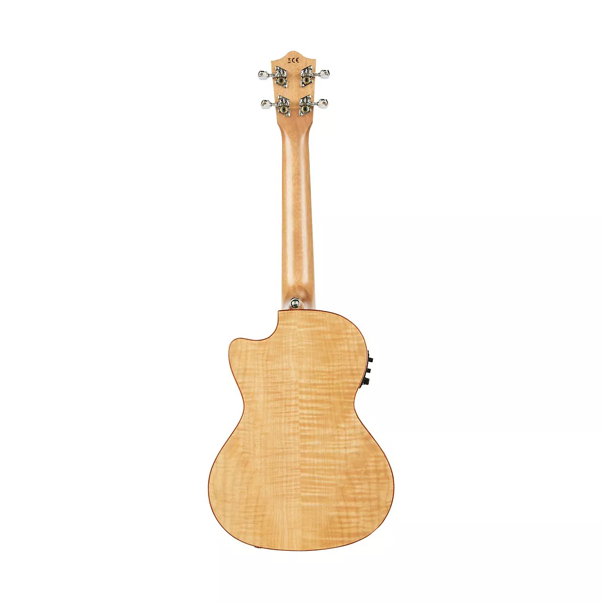 Lanikai FM-CET Flame Maple Tenor with Kula Preamp Acoustic-Electric Ukulele Satin Finish