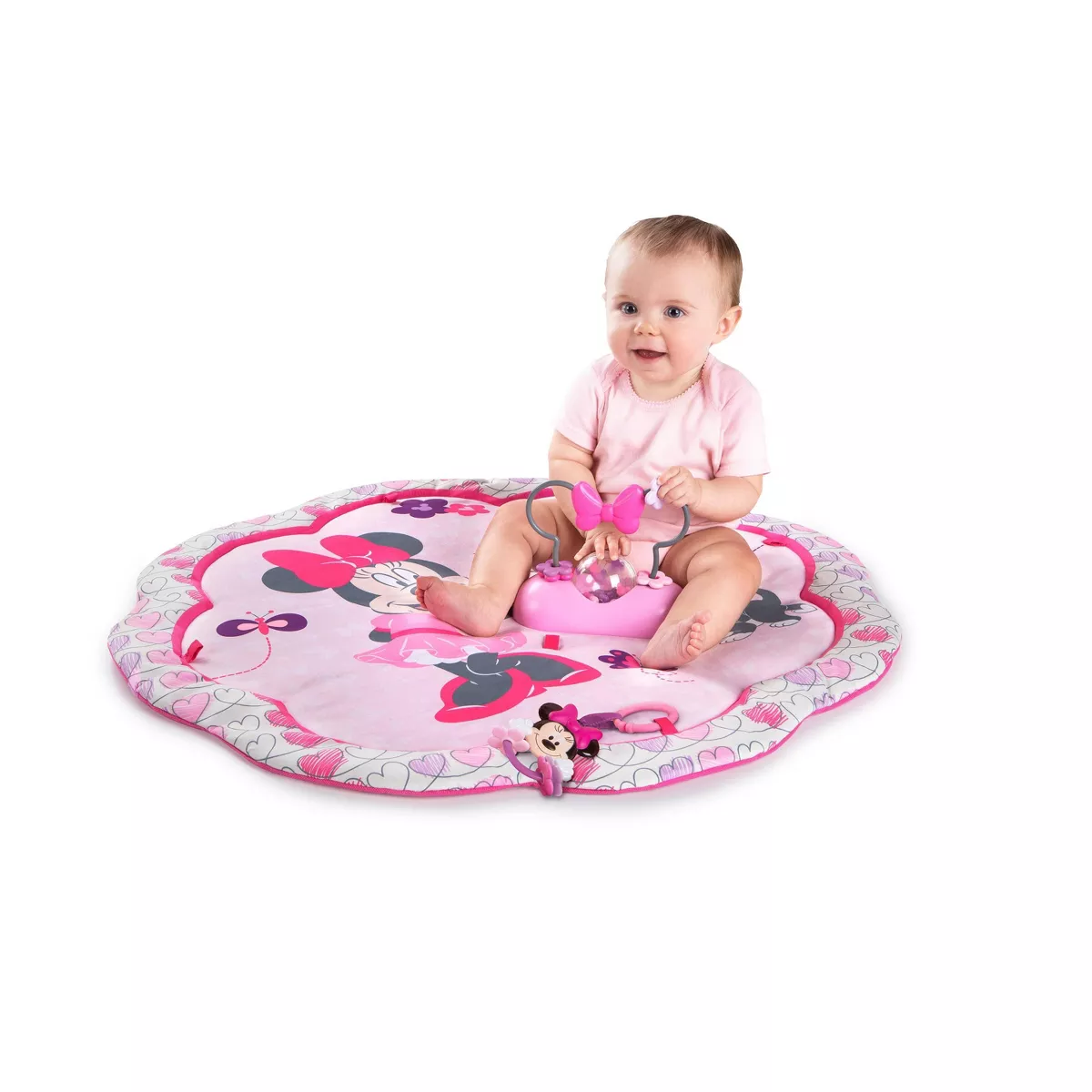 Bright Starts Minnie Mouse Garden Fin Activity Gym