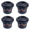 Memphis Audio MJM644 MOJO Series 6.5 Inch 700 Watt RMS Dual Vehicle Subwoofer (4 Pack)