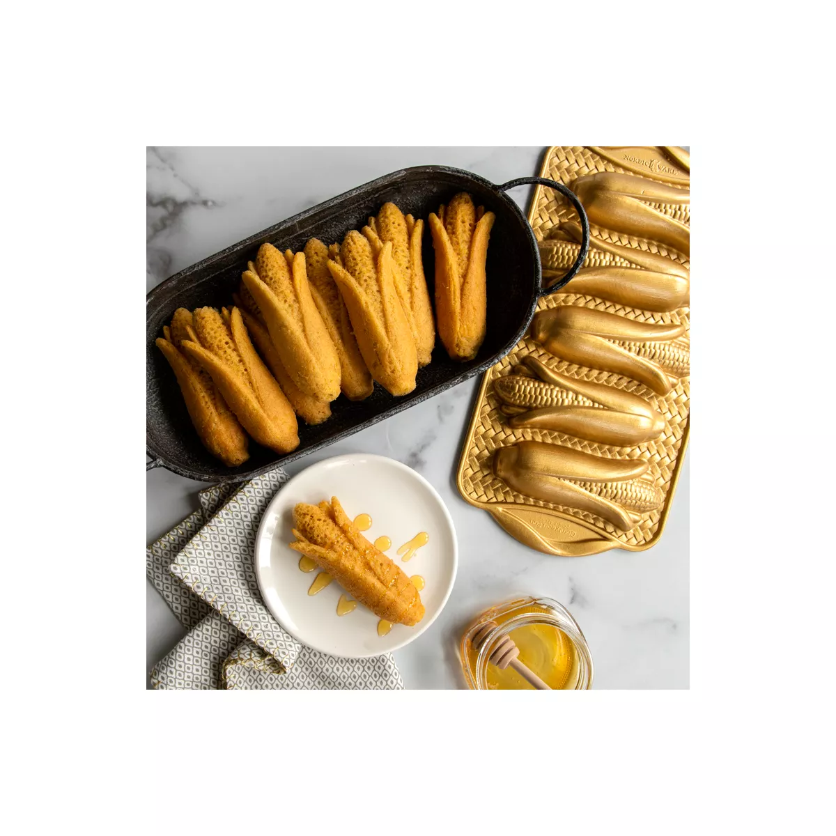 Nordic Ware Corn Cakes Pan