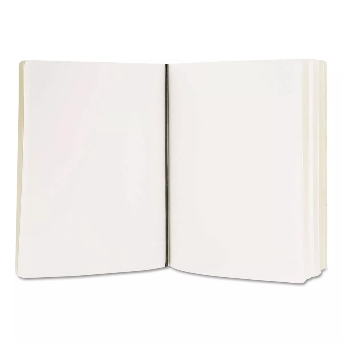 Moleskine Classic Softcover Notebook Plain 10 x 7 1/2 Black Cover 192 Sheets MSX17