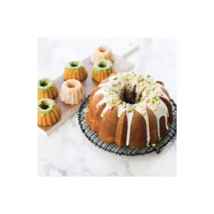 Nordic Ware Pro Form Anniversary Cake Pan, 12 Cup