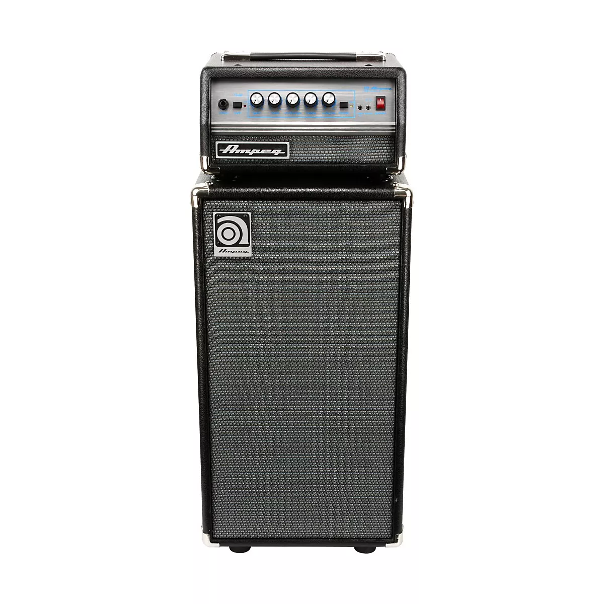 Ampeg Micro-VR Bass Amp Head and SVT210AV Bass Speaker Cabinet Stack