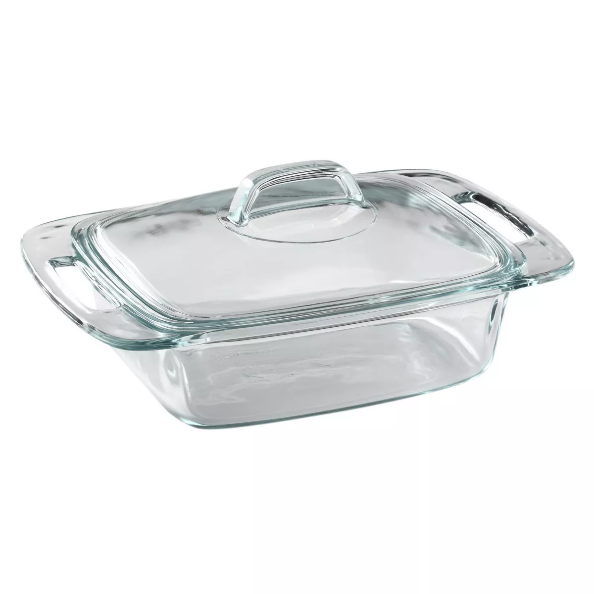 Pyrex Easy Grab 2qt Glass Casserole Dish with Lid