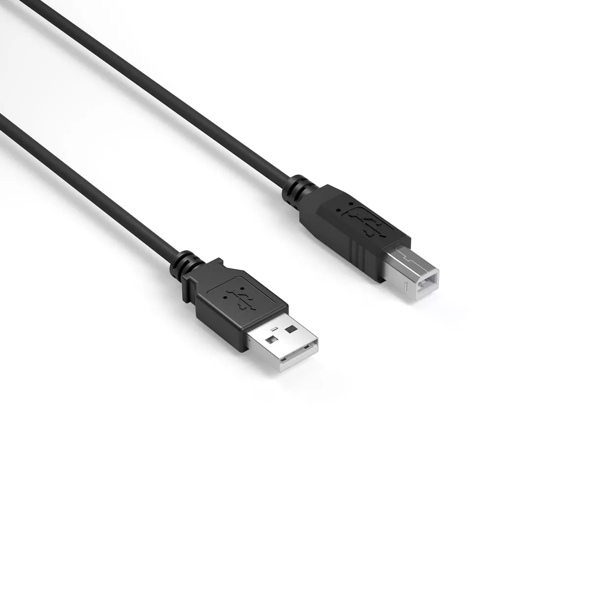 NXT Technologies 6' USB A Male/B Male, Black NX29749