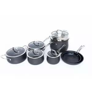 Cuisinart Contour 13pc Hard Anodized Cookware Set - 64-13