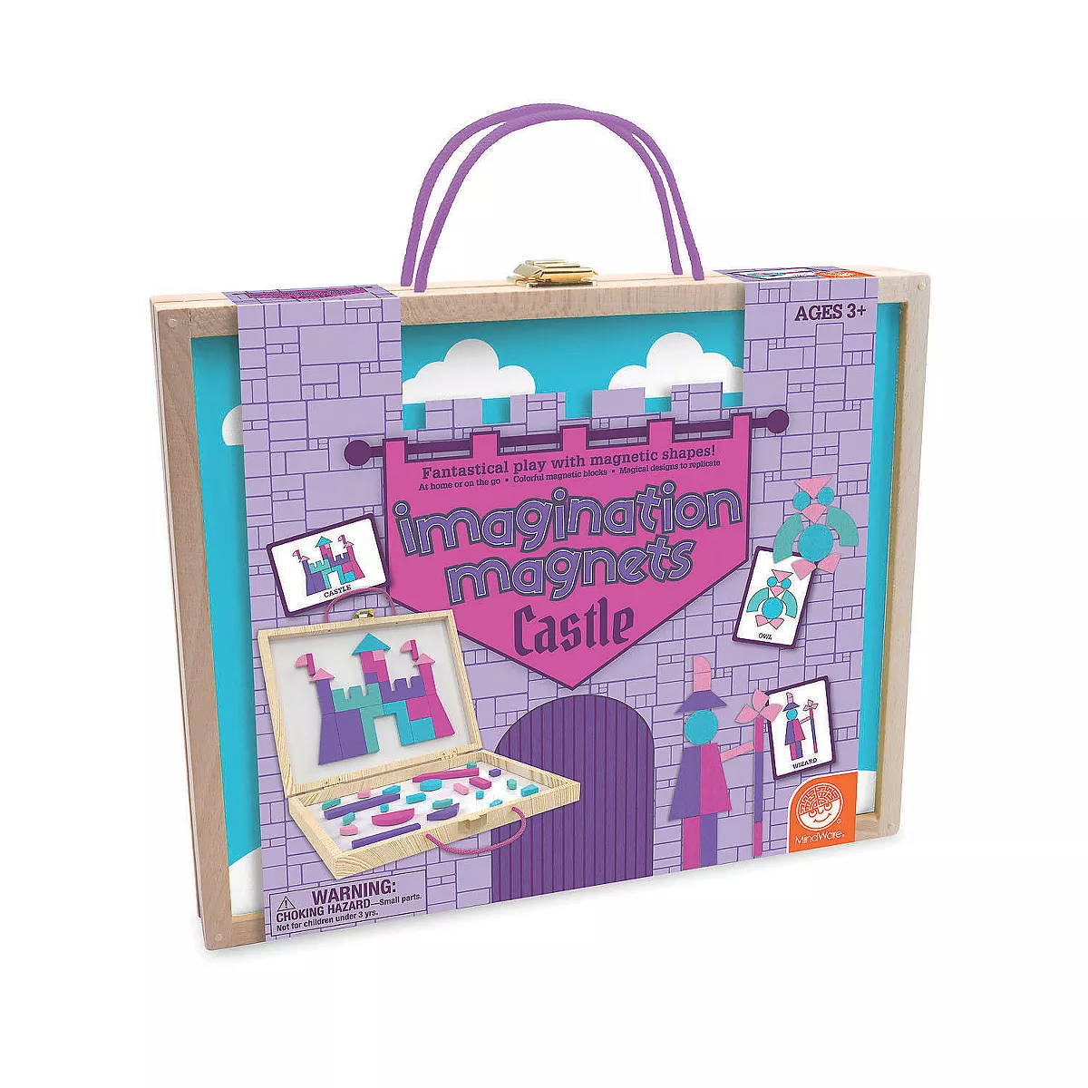 MindWare Imagination Magnets Castle - Early Learning - 67 Pieces