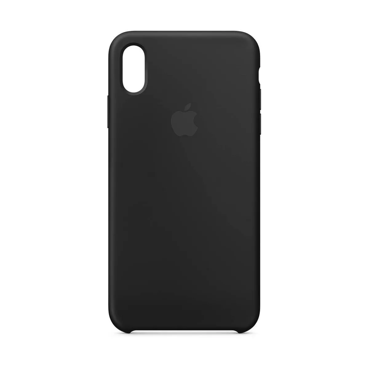 Apple iPhone XS Max Silicone Case - Black