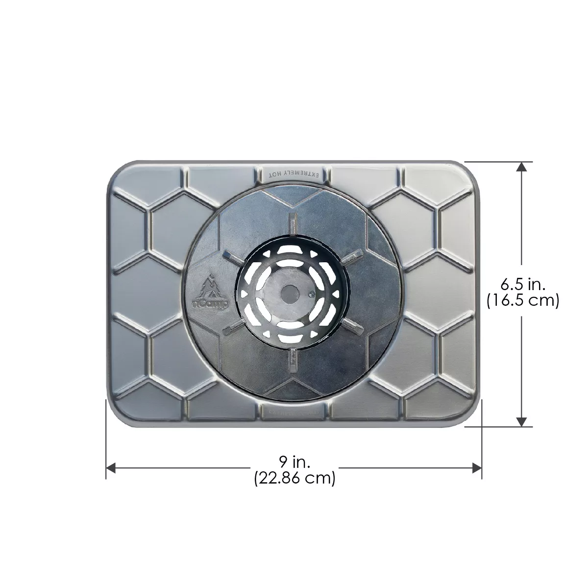 nCamp 4 Piece Outdoor Camping Cooking Stove Prep Surface Set with Carrying Case for Hiking and Backpacking
