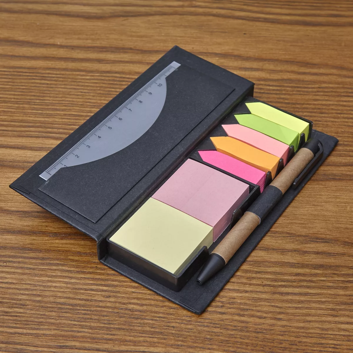 Lakeside Sticky Memo Notebook Organizers with Pens - Set of 4