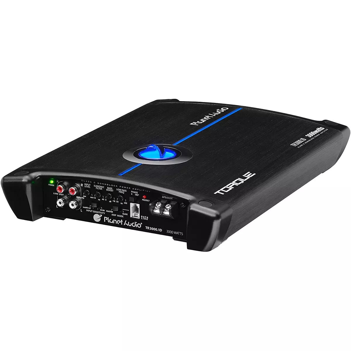 Planet Audio TR3000.1D Monoblock Car Sub Amplifier, 3000W, 1 Ohm Stable (2 Pack)