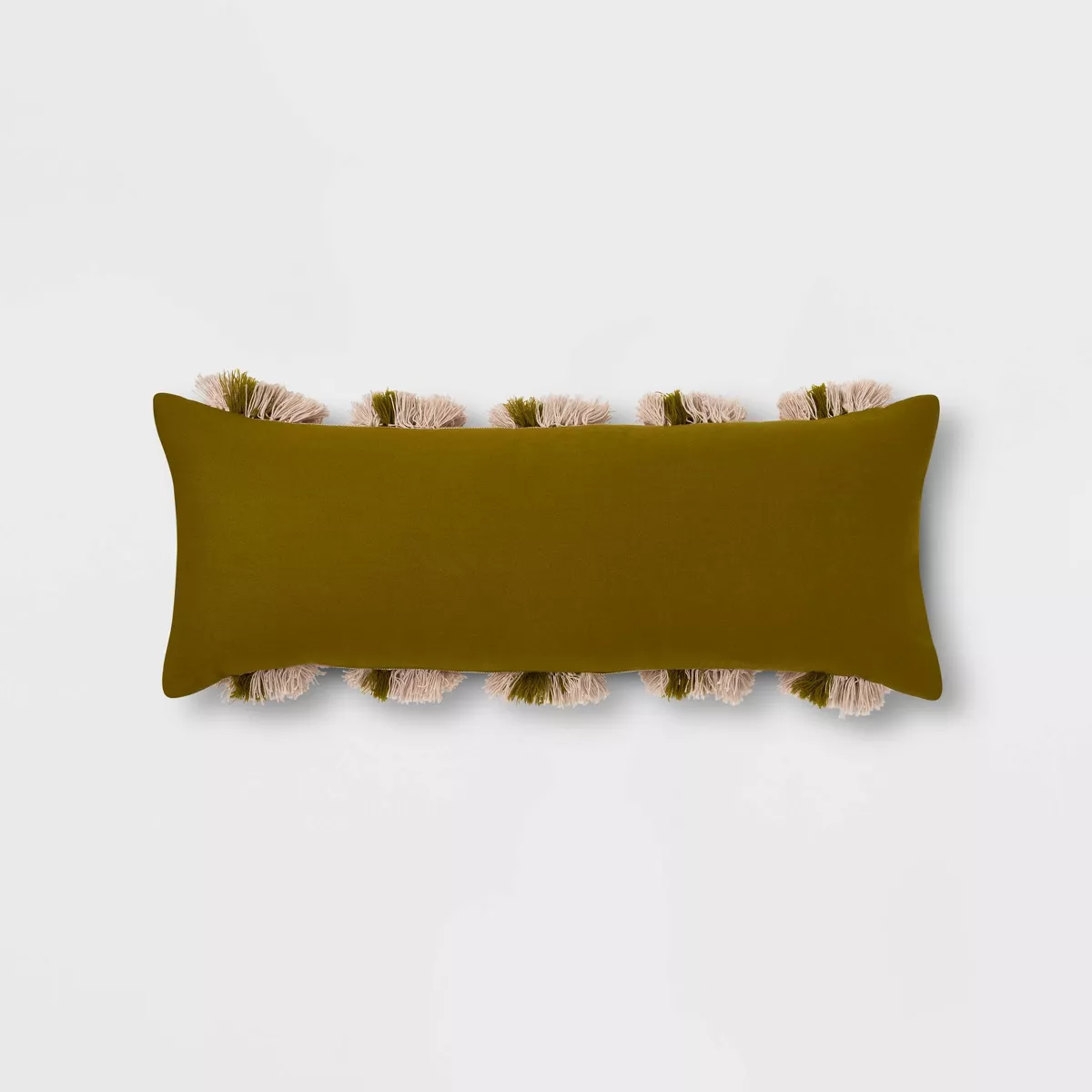 Oversize Moss Tufted Stripe Lumbar Pillow Green - Opalhouse™
