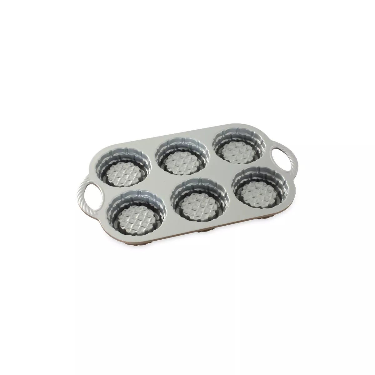 Nordic Ware Cast-Aluminum Nonstick Baking Pan, Shortcake Baskets