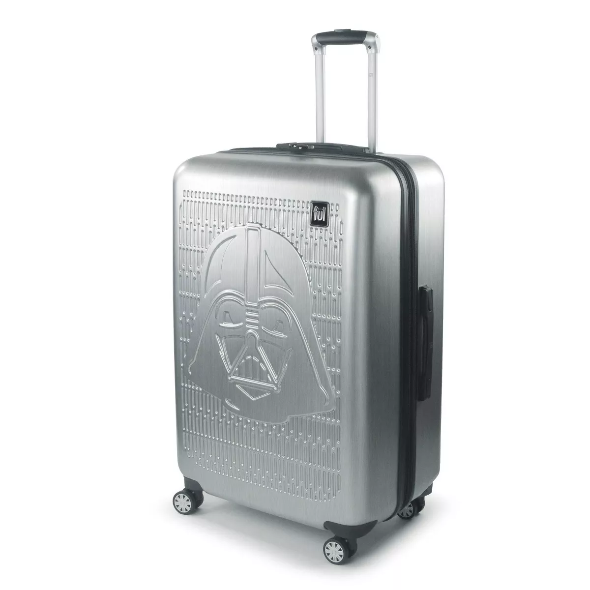 FUL Star Wars Darth Vader Embossed 2pc Spinner Luggage Set - Silver