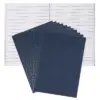 Juvale 12-Pack Dark Blue Pocket Size Soft Cover Travel Notebook Journal (3.5 x 4.9 in, 88 Pages)