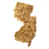 Totally Bamboo Destination New Jersey Serving and Cutting Board