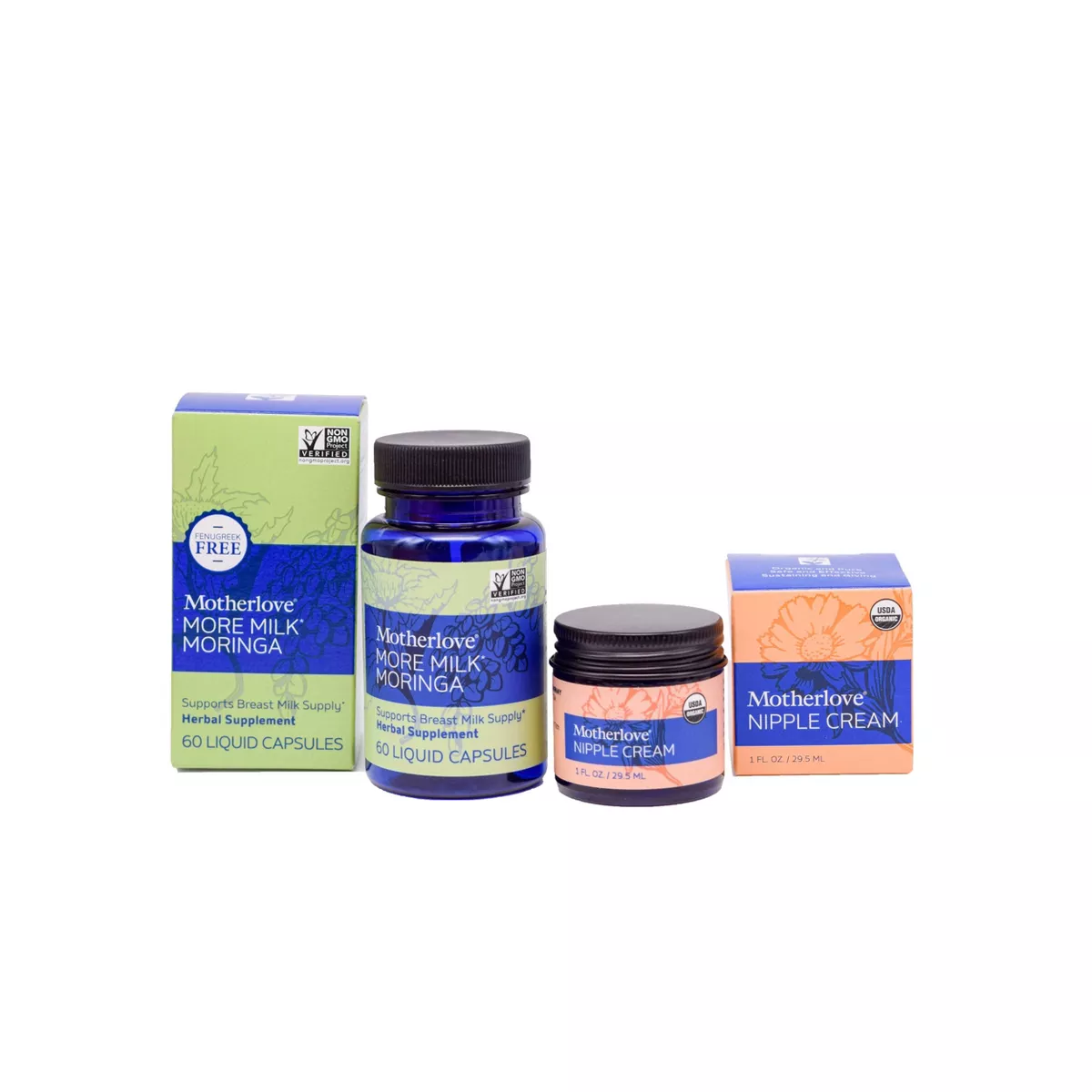 Motherlove Breastfeeding Bundle, Fenugreek-Free