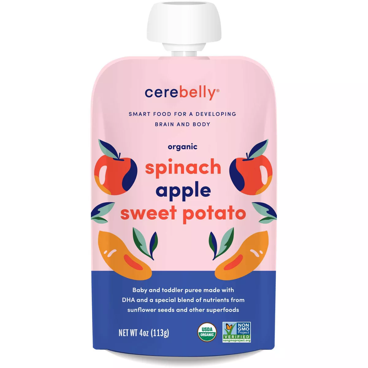 Cerebelly Clean Label Project Purity Award Winning, 10-11 Months Organic Baby Food Variety pk