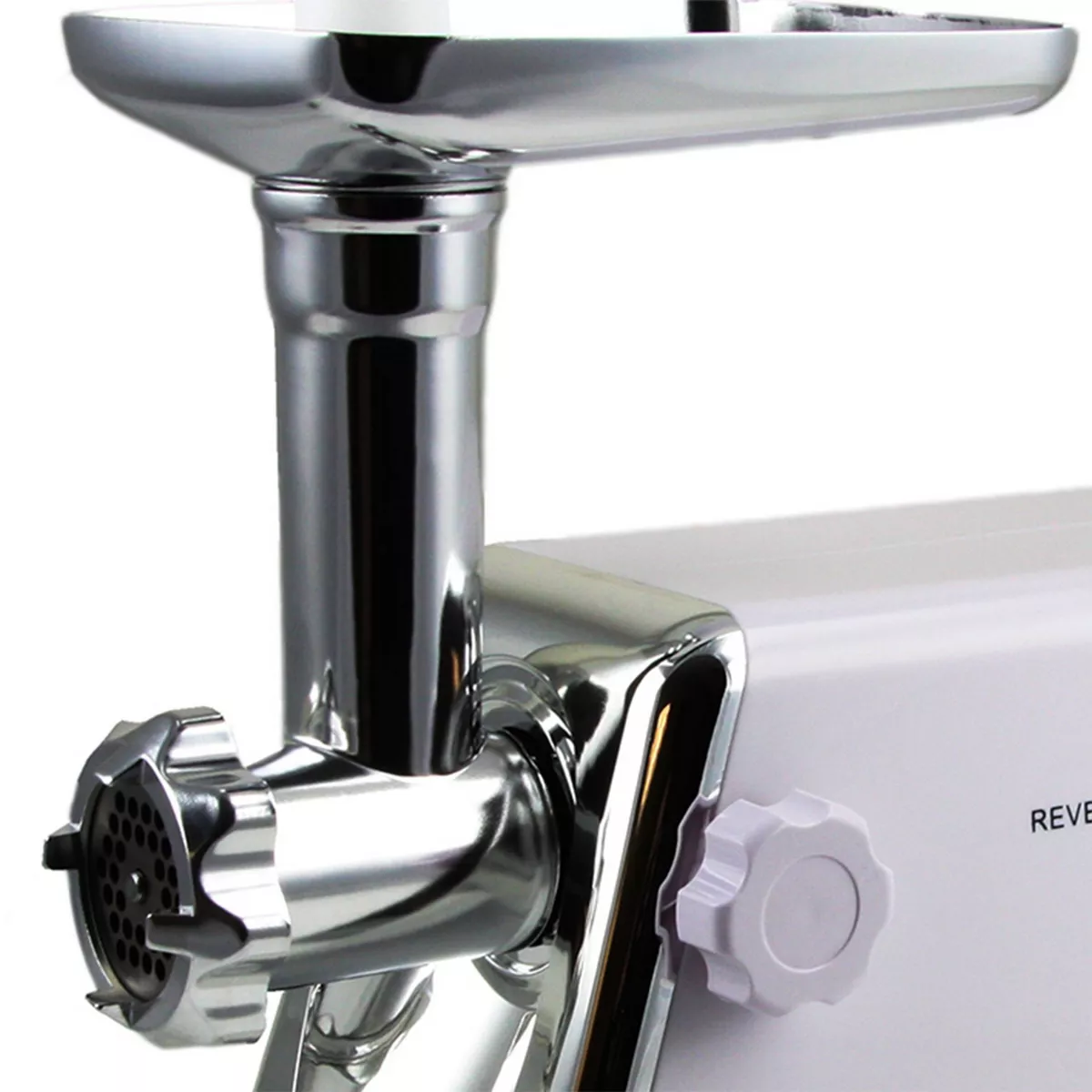 MegaChef Ultra Powerful Automatic Meat Grinder - White
