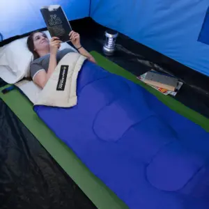 Wakeman 50 Degrees Fahrenheit Sleeping Bags - Blue