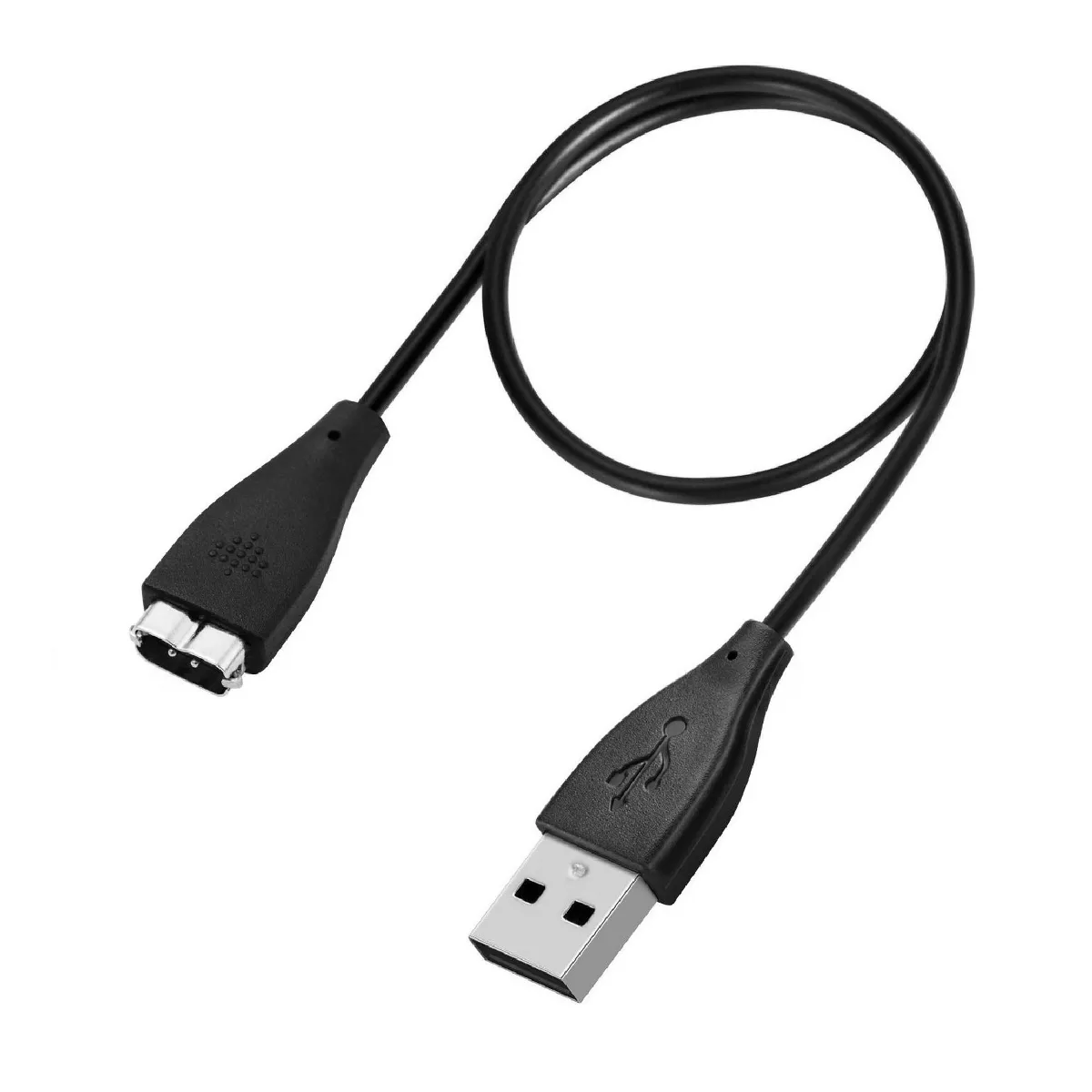 Insten Replacement USB Charging Cable Charger For Fitbit Charge HR Wireless Activity Tracker - Black