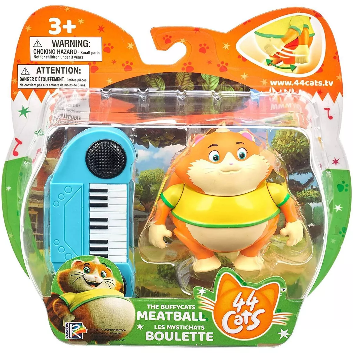44 Cats The Buffycats Meatball 3 inch Figure