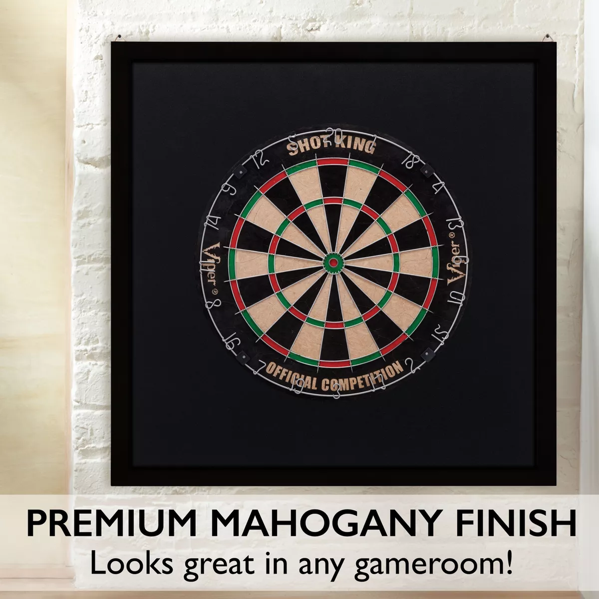 Viper Framed Dartboard Backboard