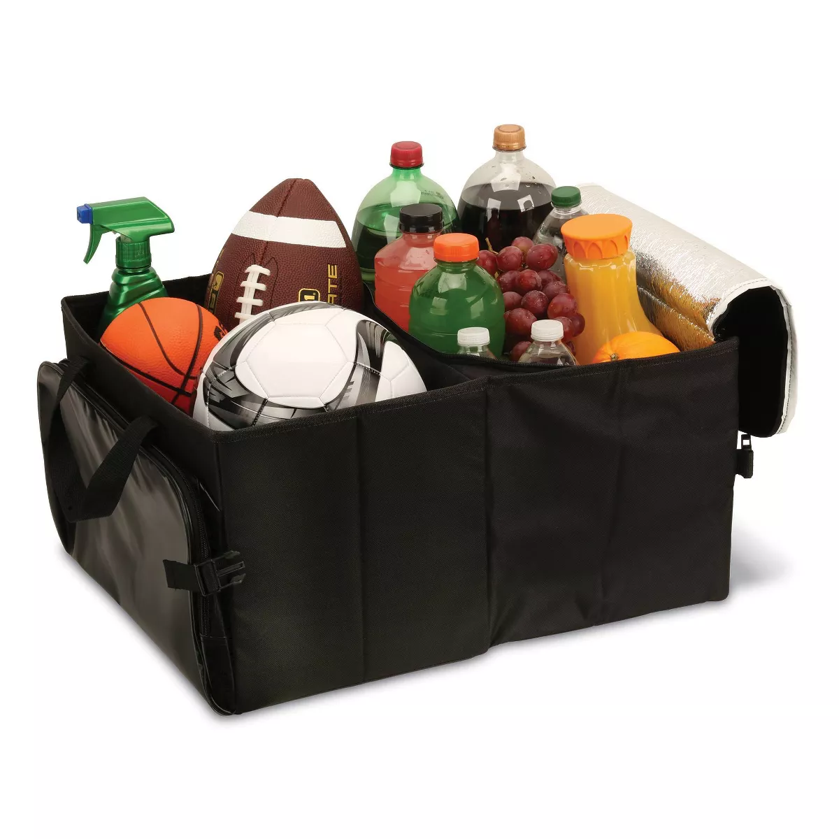 Turtle Wax 2 Section Trunk Organizer with Cooler
