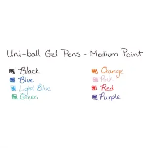 uni-ball Signo Gel RT Roller Ball Retractable Gel Pen Red Ink Medium Dozen 65942
