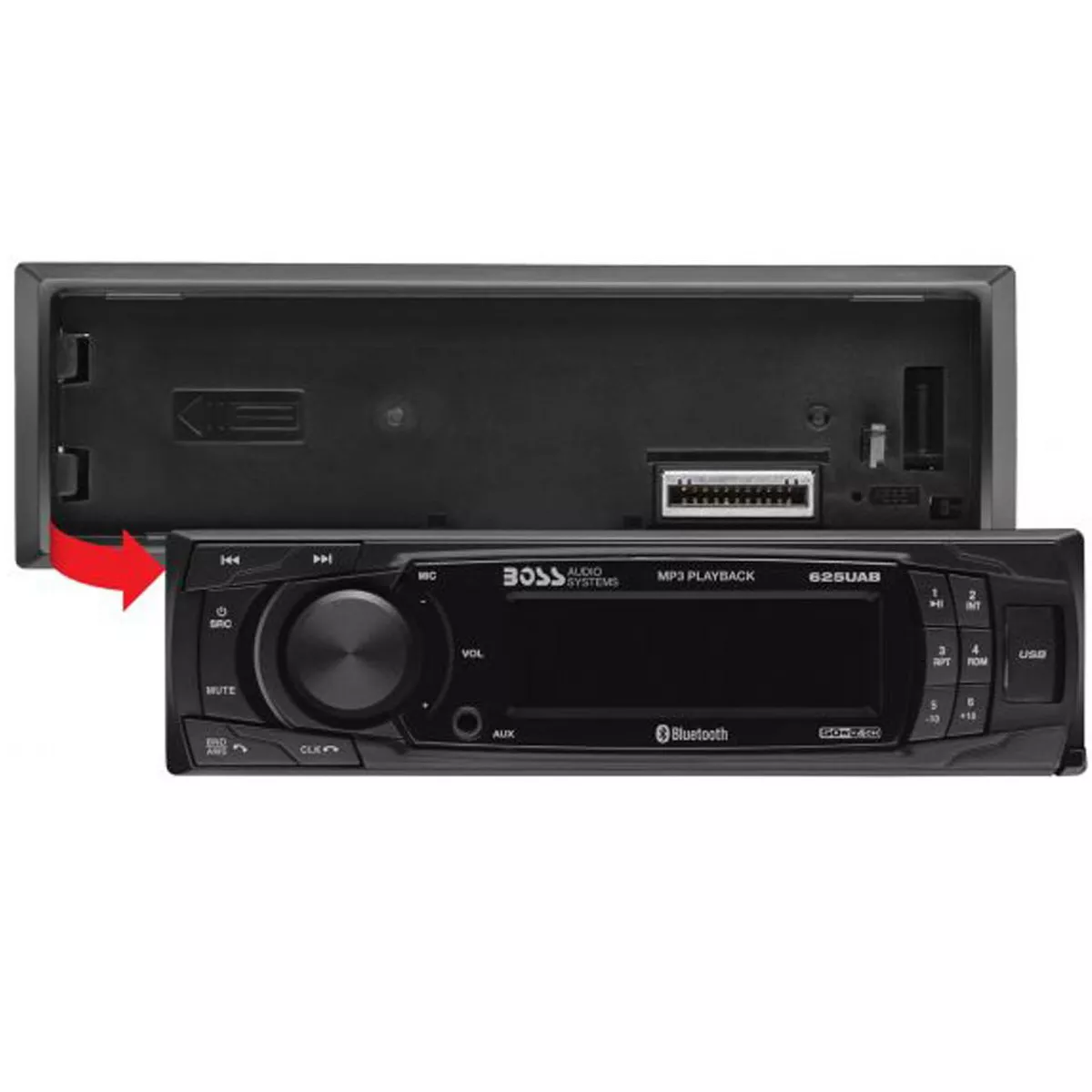 Boss 625UAB Car In Dash USB/SD AUX Radio Digital Receiver Audio Stereo Bluetooth