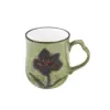 Evergreen Cypress Home Artisan Series Cup, 10 OZ., Green Wistful Floral