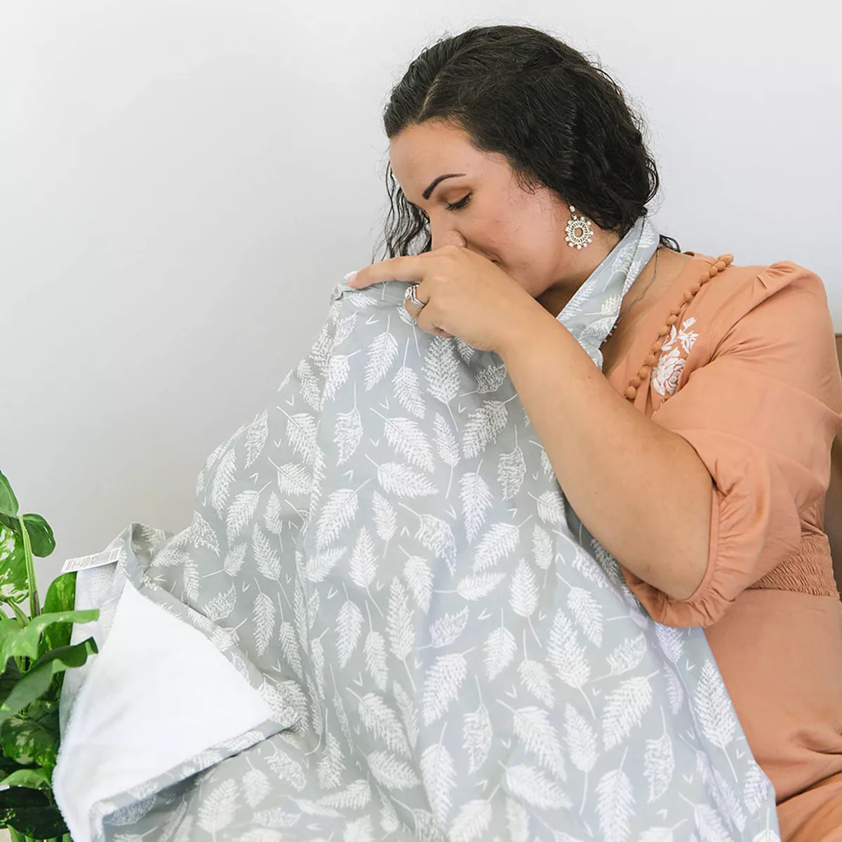Bebe au Lait Nursing Cover - Fern