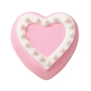Wilton 6 Cavity Mini Silicone Heart Shaped Cookie and Candy Mold
