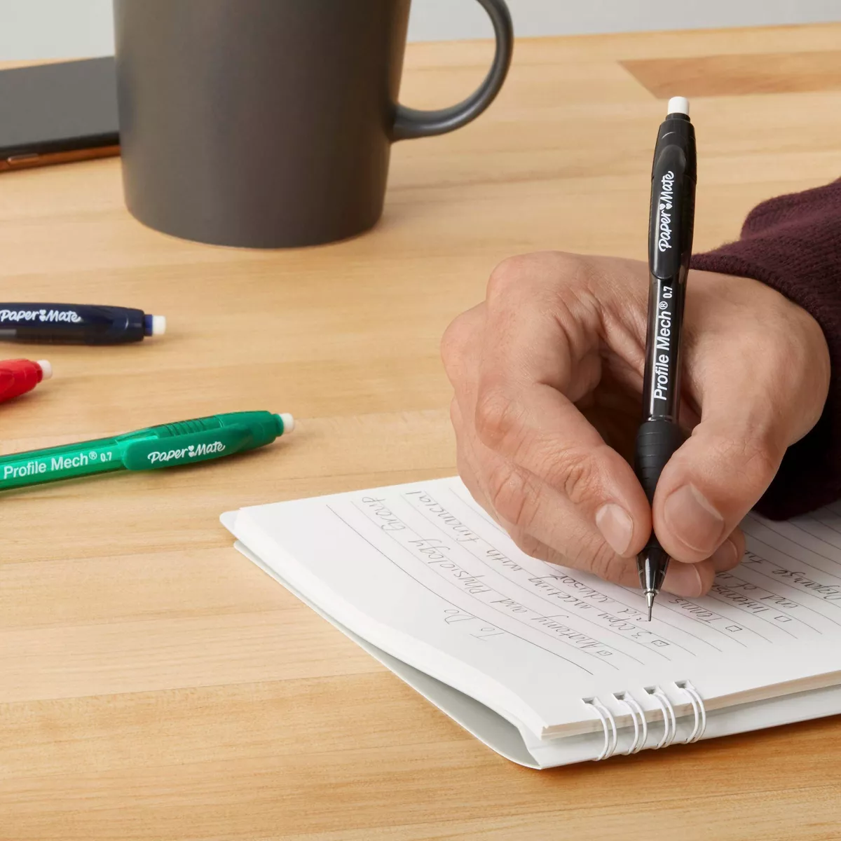 4pk #2 Mechanical Pencils Profile 0.7mm - PaperMate