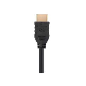 Monoprice High Speed HDMI Cable - 10 Feet - Black | 4K@24Hz 10.2Gbps, 30AWG, CL2 - Commercial Series
