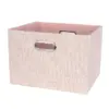 Lambs & Ivy Pink Foldable/Collapsible Storage Bin/Basket Organizer with Handles