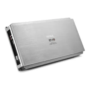 Sound Storm Laboratories EVO5000.1 Class A/B 5000 Watt 1 Ohm Stable Monoblock Car Audio Amplifier with Remote Subwoofer Control and MOSFET Power