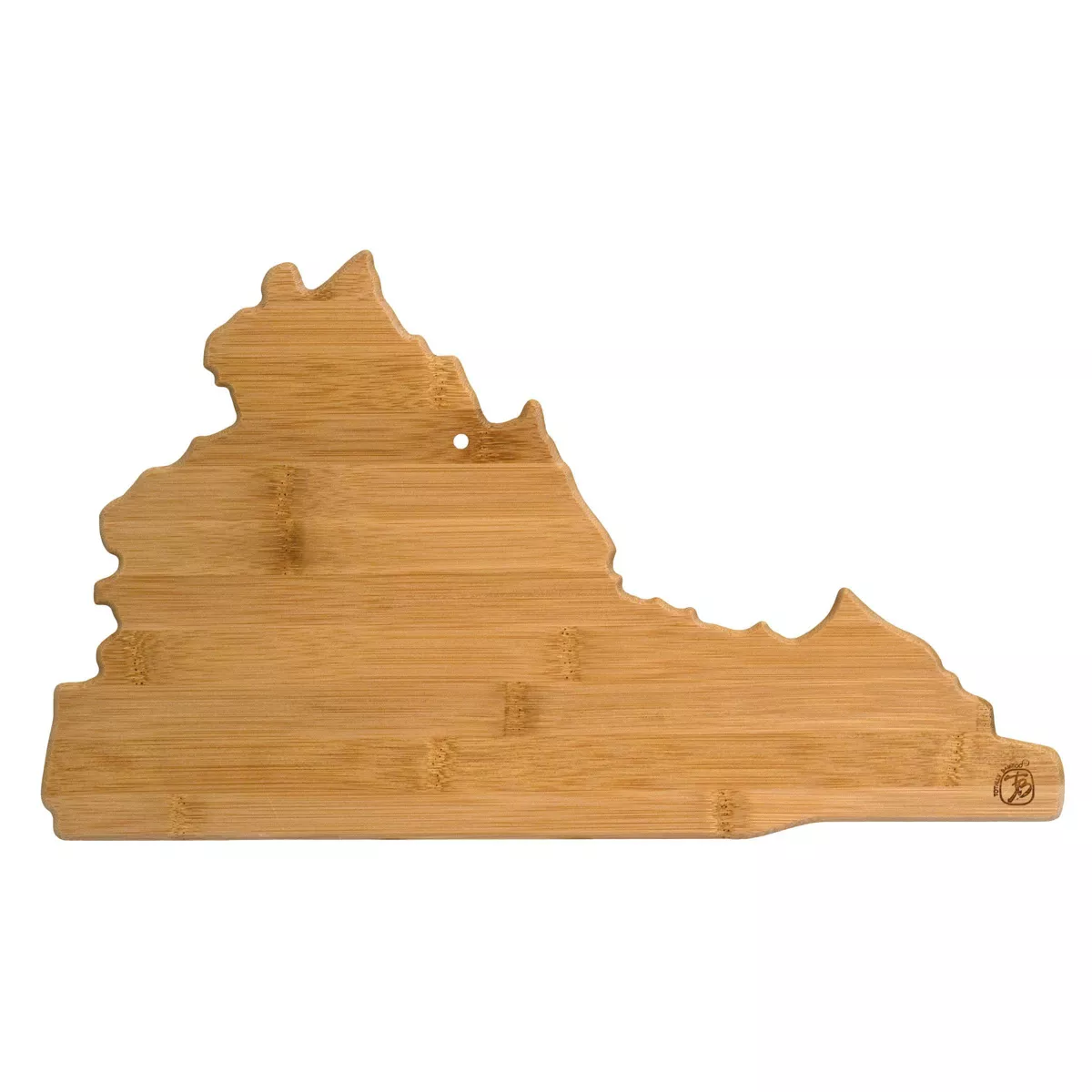 Totally Bamboo Destination Virginia Serving and Cutting Board