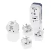 Travel Smart by Conair 2 Outlet Converter Set with USB Port