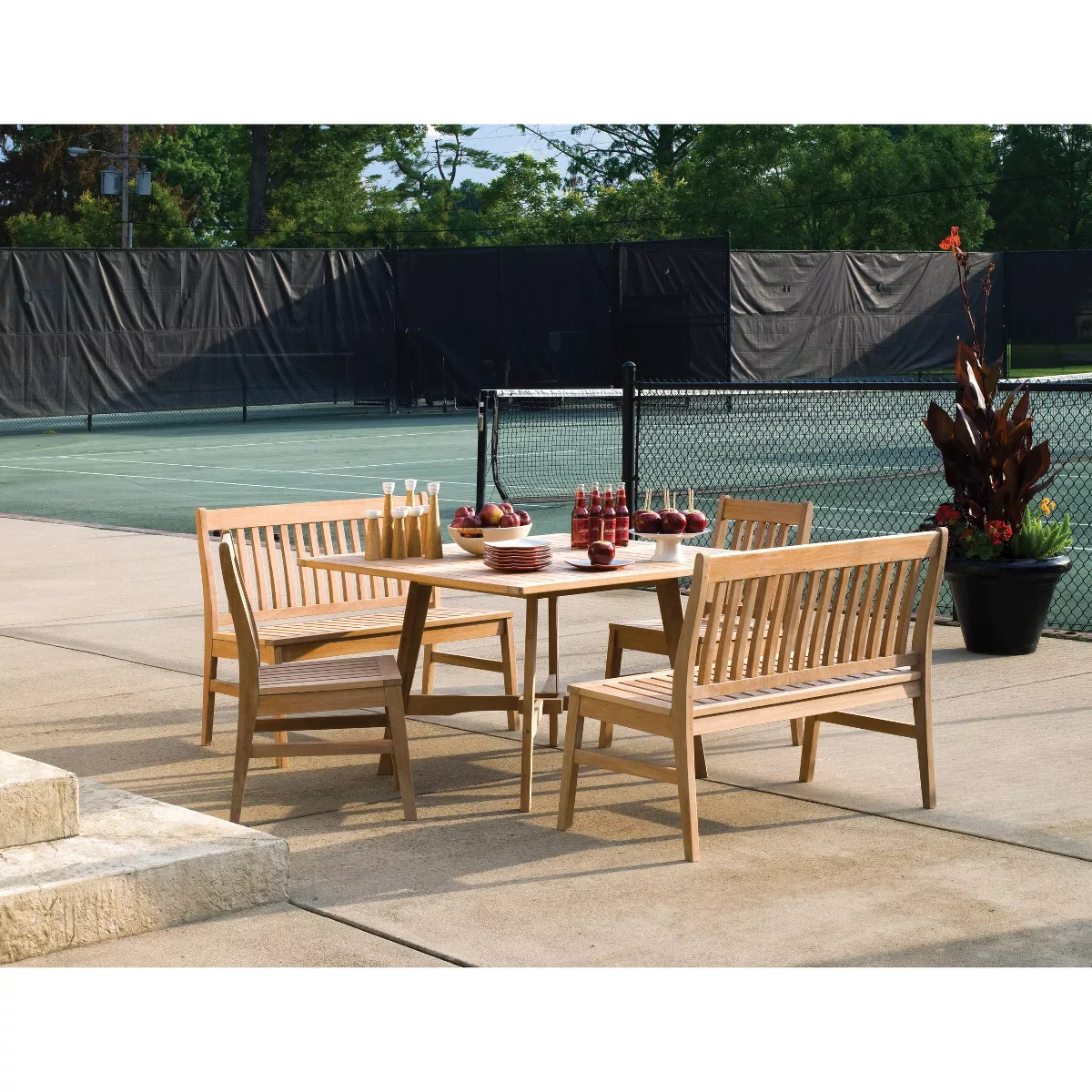 Oxford Garden Wexford Square Dining Table 48