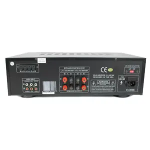 Pyle PT260A 200W 8-Ohm Home Digital AM FM Stereo Receiver Theater Audio, Black