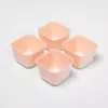 4pk Small Storage Trays Feather Peach - Room Essentials™
