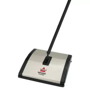 BISSELL Natural Sweep Carpet & Floor Sweeper - Silver 92N0