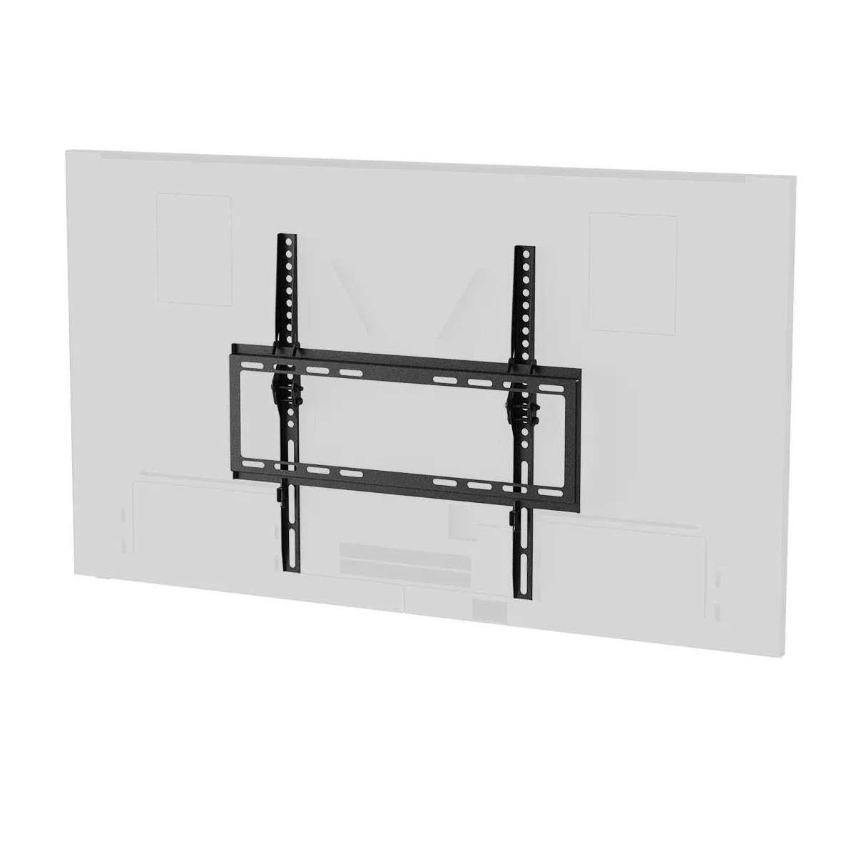 Monoprice Tilt TV Wall Mount for TVs 32in to 55in, Min Extension 0.81in, Max Weight 77 lbs, VESA Patterns up to 400x400 - SlimSelect Series