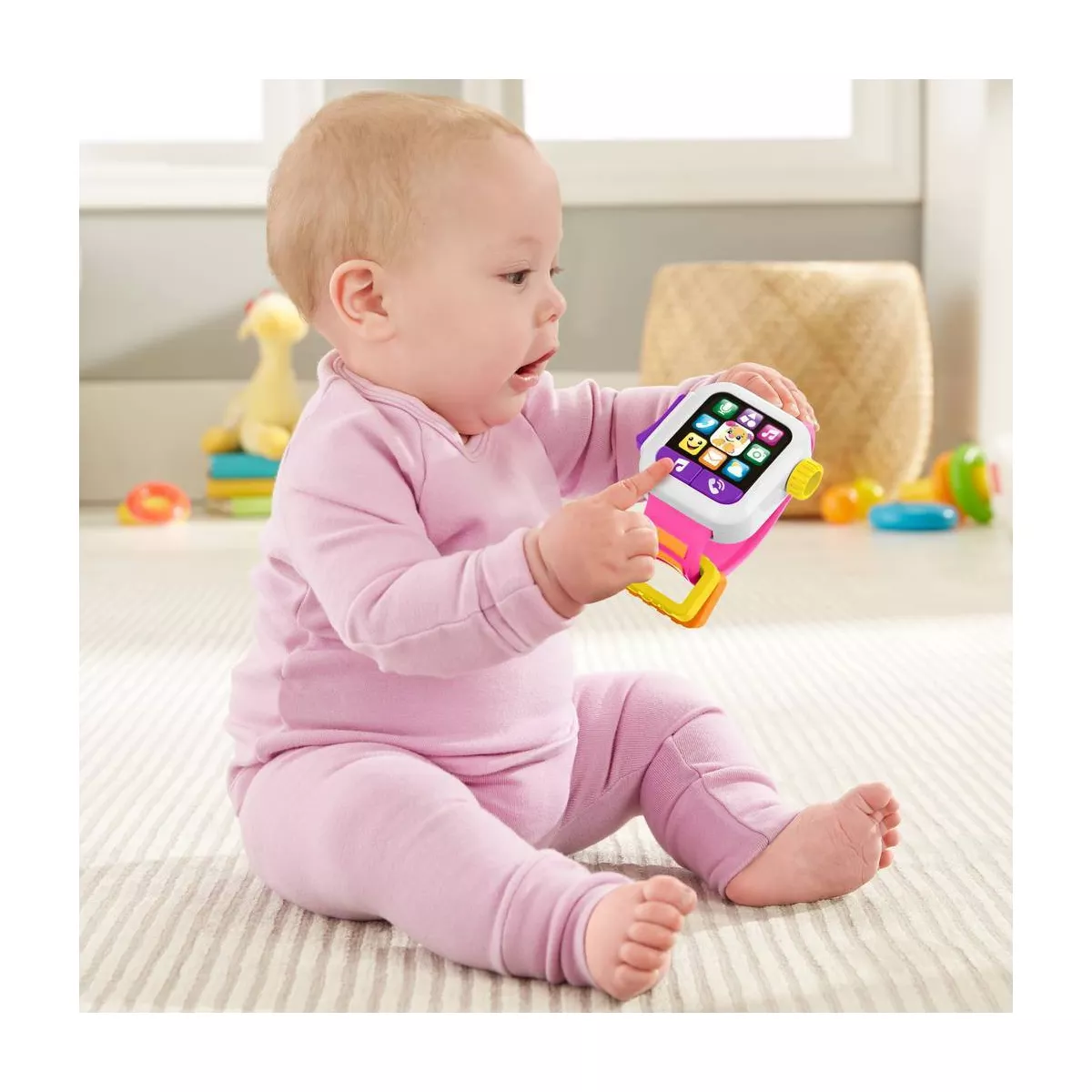 Fisher-Price Laugh 'N Learn Pink Smartwatch