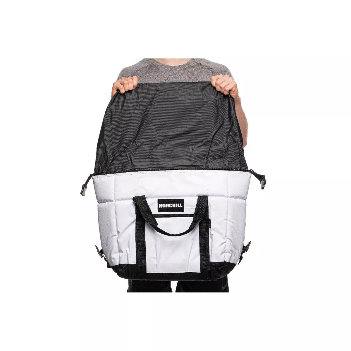 NorChill Soft Sided 34qt Cooler Bag - White